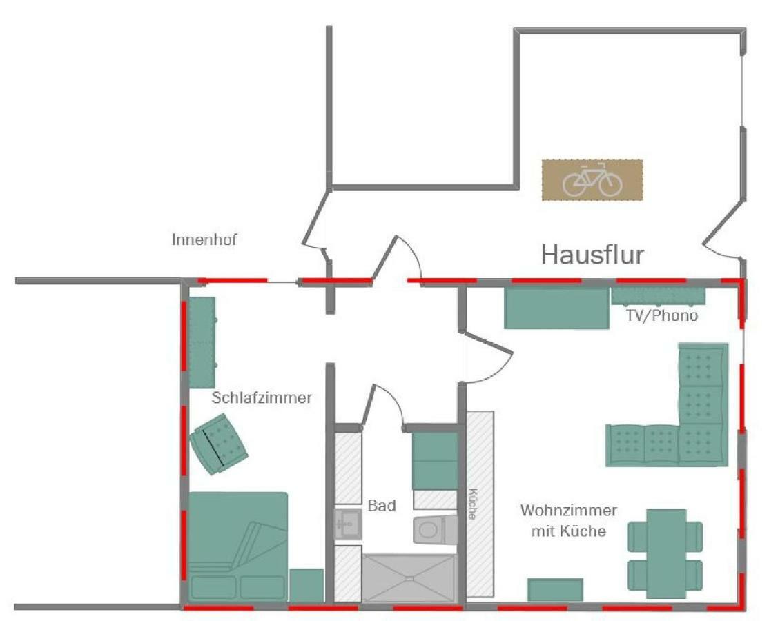 Pirna-Apartment Екстериор снимка